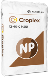Croplex® NP 12&#8288-40 (+25&nbsp;SO₃ +1&nbsp;Zn) com enxofre e zinco